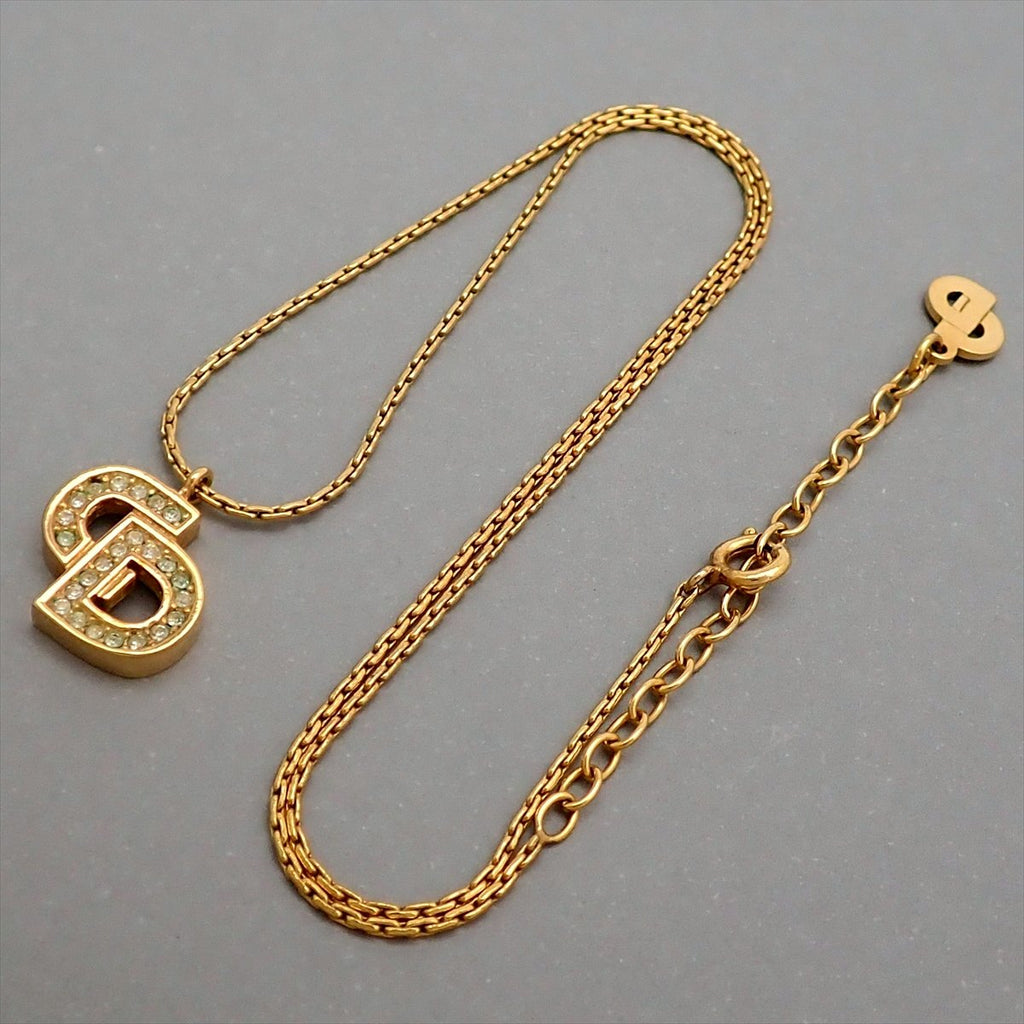 Christian Dior Vintage Dior necklace Gold hardware Gold-plated ref.229454 -  Joli Closet